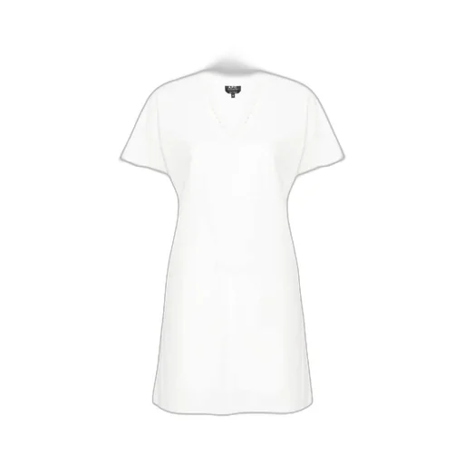 Pleat-Detail Dress