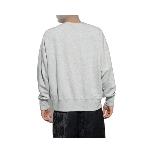 Skull Motif Crewneck Sweatshirt