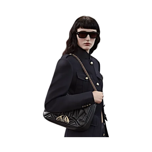 The Seal Chain-Linked Shoulder Bag