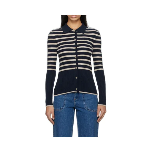 Striped Knit Cardigan