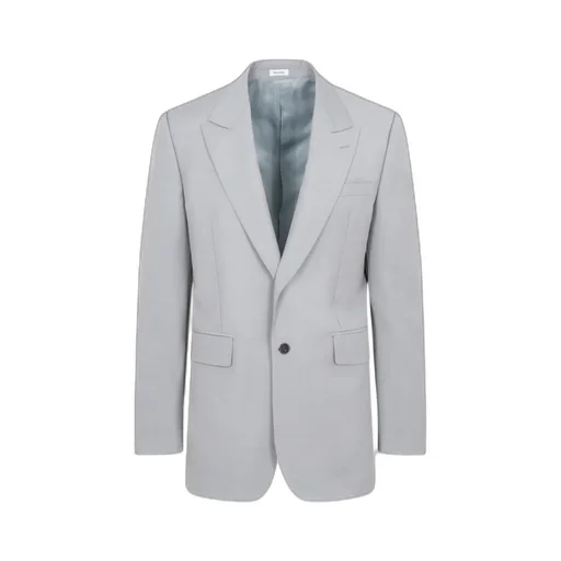 Single-Breasted Long-Sleeved Blazer