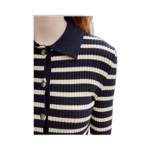 Striped Knit Cardigan