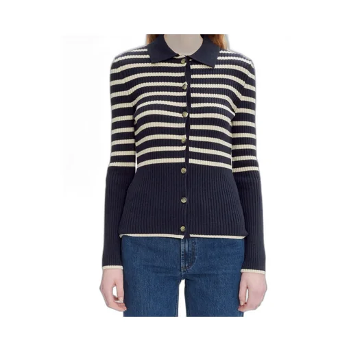 Striped Knit Cardigan