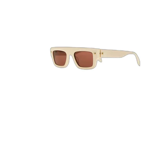 Rectangular-Frame Sunglasses