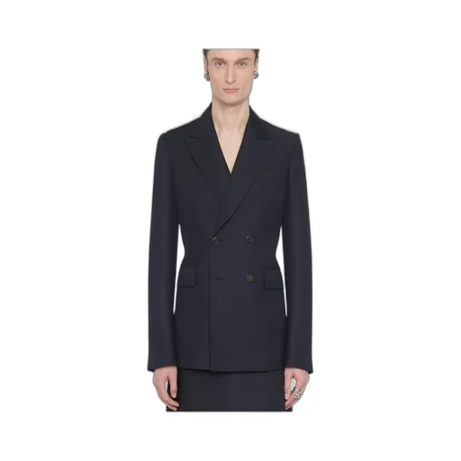 Double-Breasted Tailored Blazer