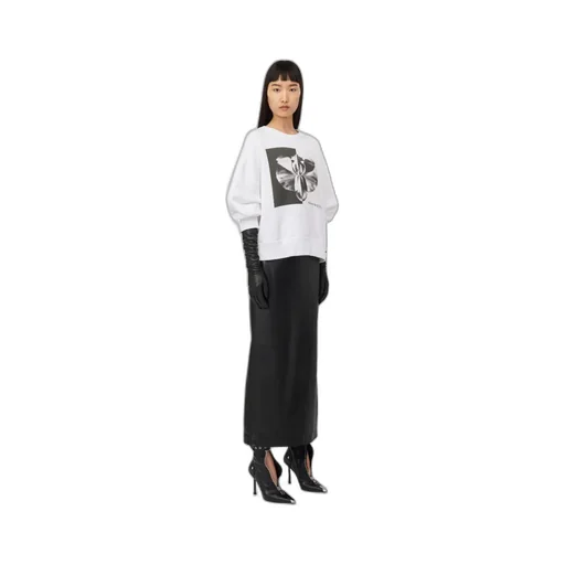 Ghost Orchid Printed Crewneck Sweatshirt