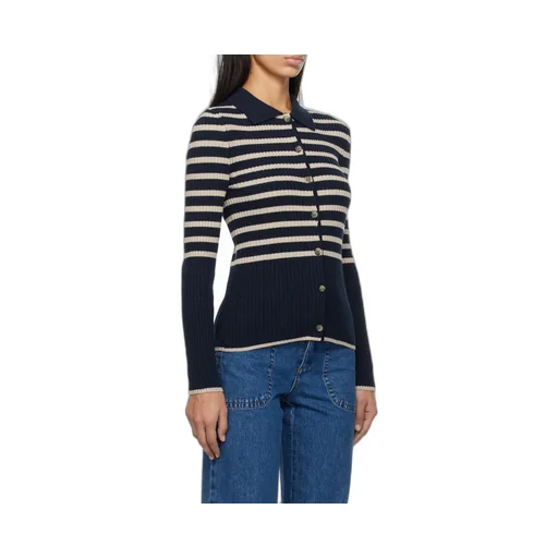 Striped Knit Cardigan