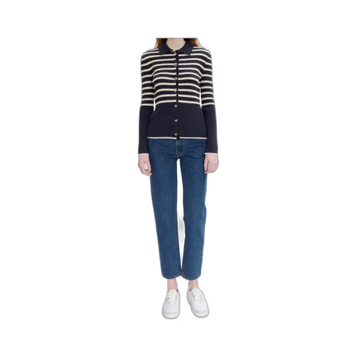 Striped Knit Cardigan