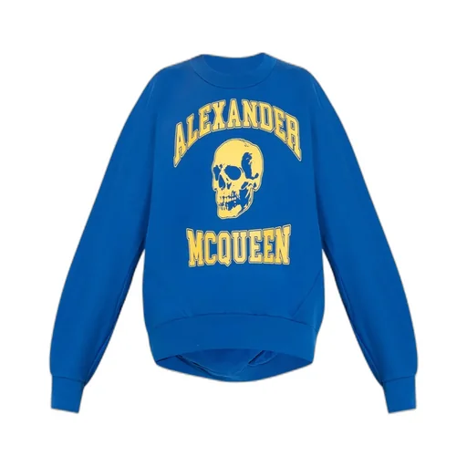 Skull Printed Crewneck Sweatshirt