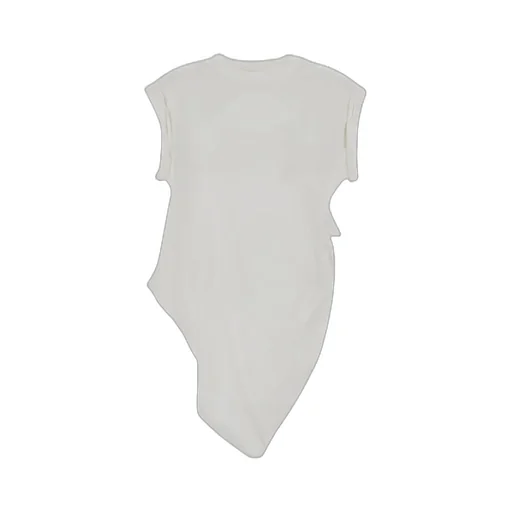 Crewneck Asymmetric Top