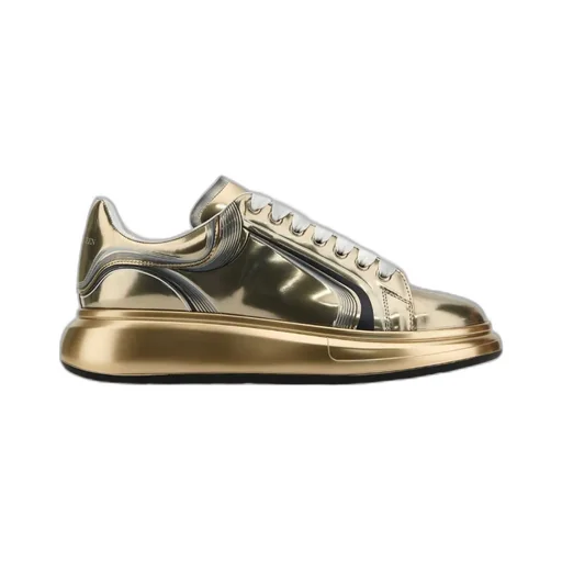 Round Toe Low Top Sneakers