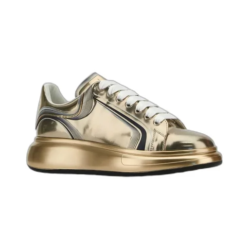 Round Toe Low Top Sneakers