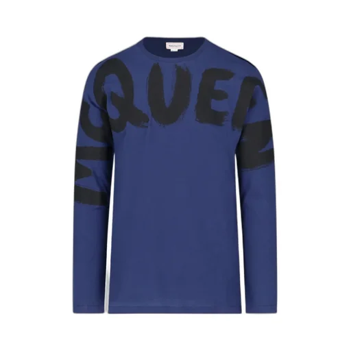 Graffiti Logo-Print Cotton T-Shirt