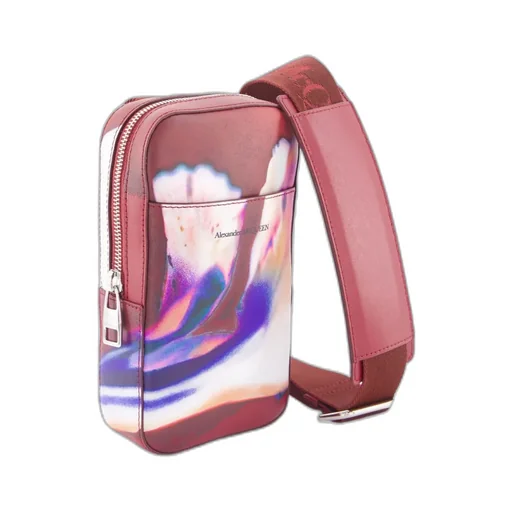 Floral-Print Shoulder Bag