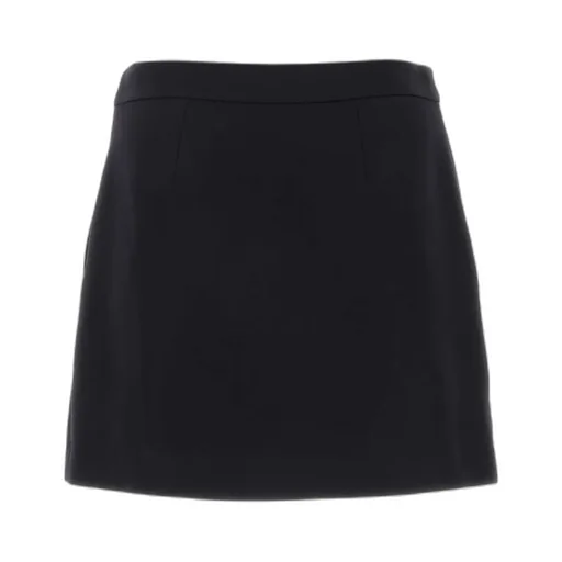 Buttoned Mini Skirt