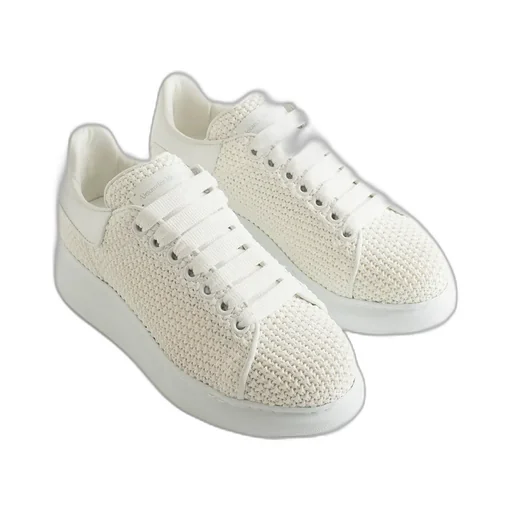 Round Toe Knitted Sneakers