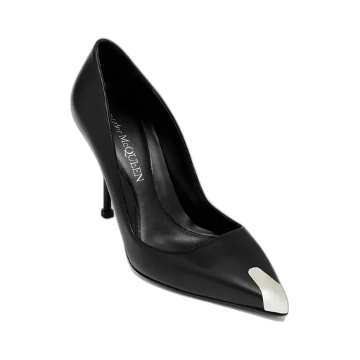 Punk Pointed-Toe Pumps