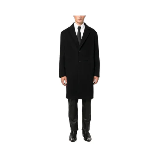 Single Breasted Long Sleeved Coat