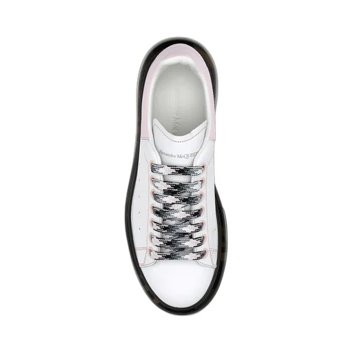 Printed Lace Oversized Sneakers