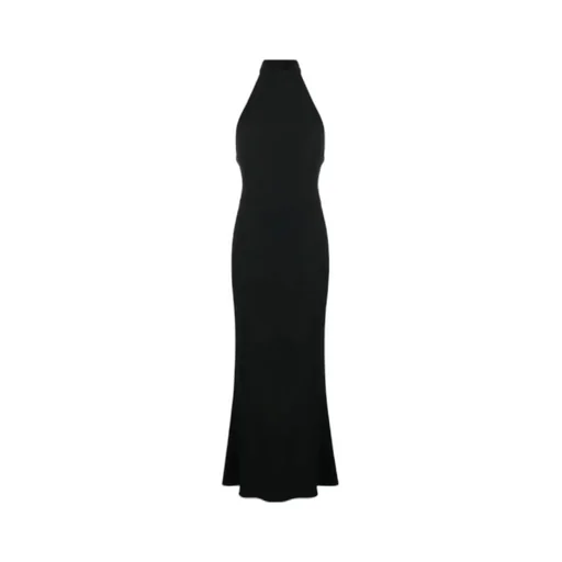 Open Back Strapless Maxi Dress