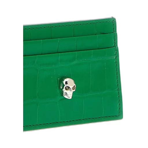 Skull Embossed Card Holder