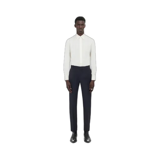 Straight-Leg Tailored Trousers
