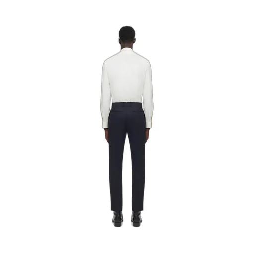 Straight-Leg Tailored Trousers