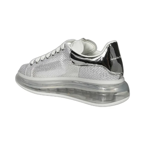 Oversized Mesh Panelled Sneakers
