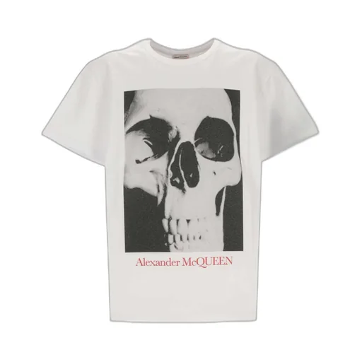 Skull Printed Crewneck T-Shirt