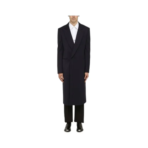 Single-Breasted V-Neck Coat