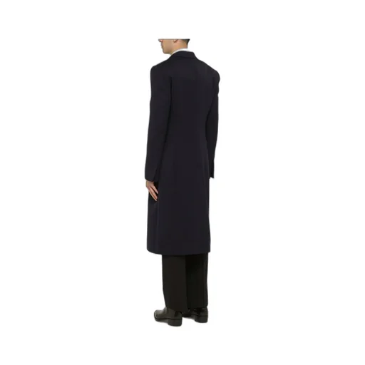 Single-Breasted V-Neck Coat