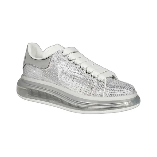 Oversized Mesh Panelled Sneakers