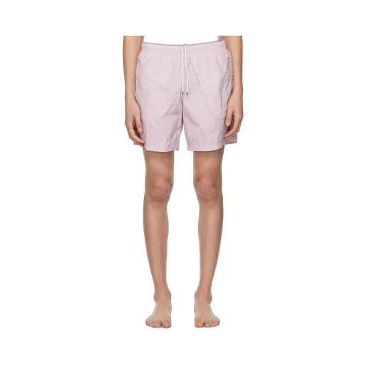 Spotted Skull Print Swim Shorts