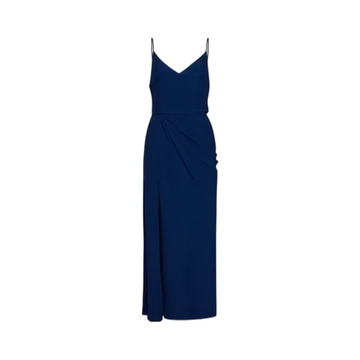 V-Neck Spaghetti Strap Midi Dress