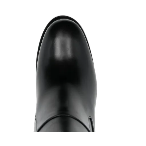 Eyelet Detailed Platform Boots