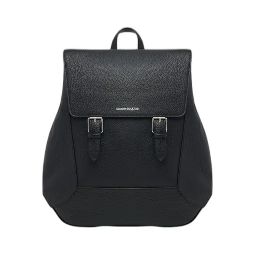 The Edge Logo-Lettering Foldover Top Backpack