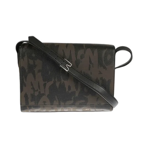 Logo All-Over Printed Shoulder Bag