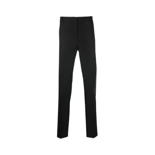 Straight-Leg Tailored Trousers
