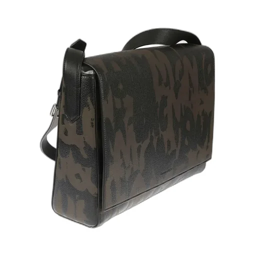 Logo All-Over Printed Shoulder Bag