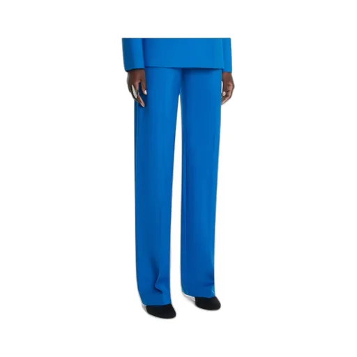 Low-Rise Wide-Leg Trousers