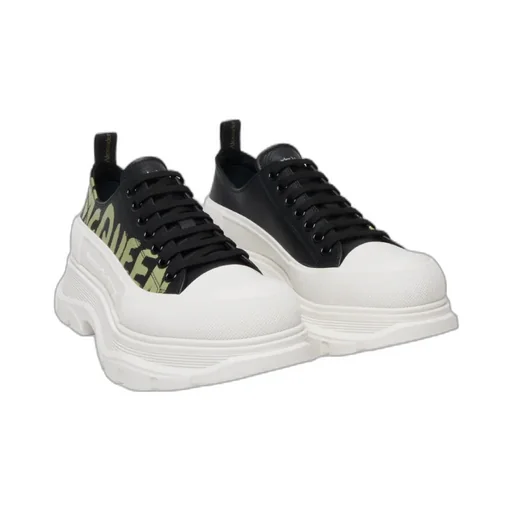 Logo Printed Lace-Up Sneakers