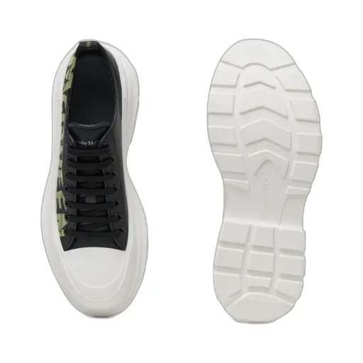 Logo Printed Lace-Up Sneakers