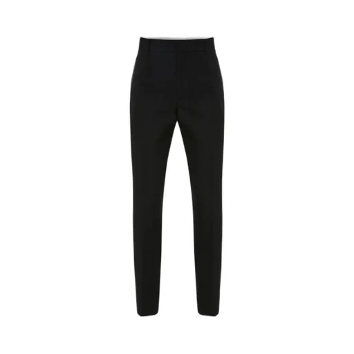 Slim-Cut Tailored Trousers