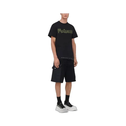Hybrid Denim Straight Leg Shorts