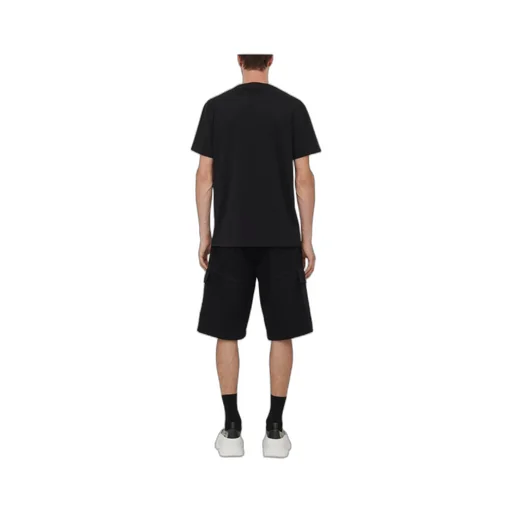 Hybrid Denim Straight Leg Shorts