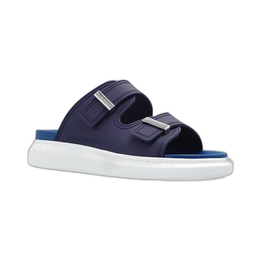 Logo-Engraved Double-Strap Sandals