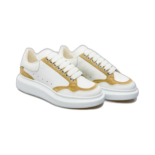 Round Toe Lace-Up Sneakers