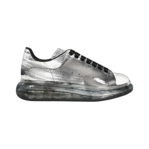 Oversized Pixel-Print Sneakers