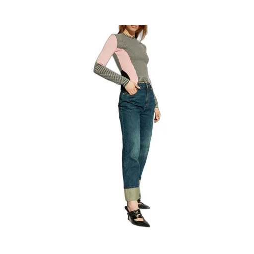 Panelled Asymmetric Jumper