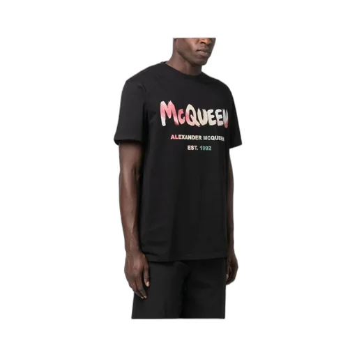 Abstract Logo-Print T-Shirt